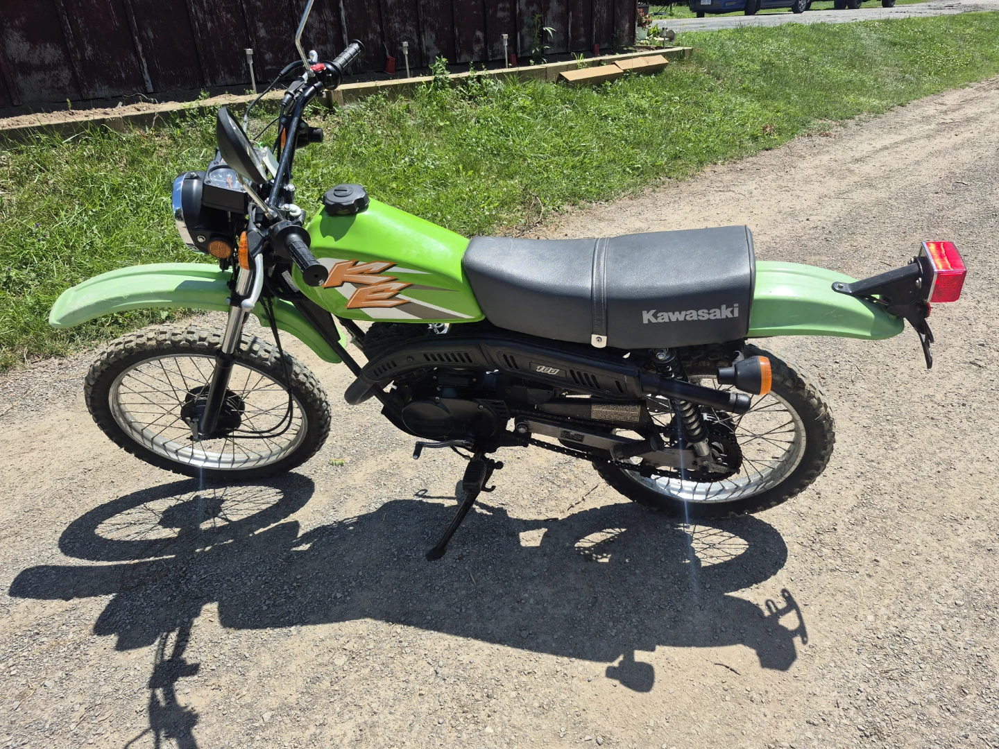 Kawasaki 100cc Motorcycle - photo 2