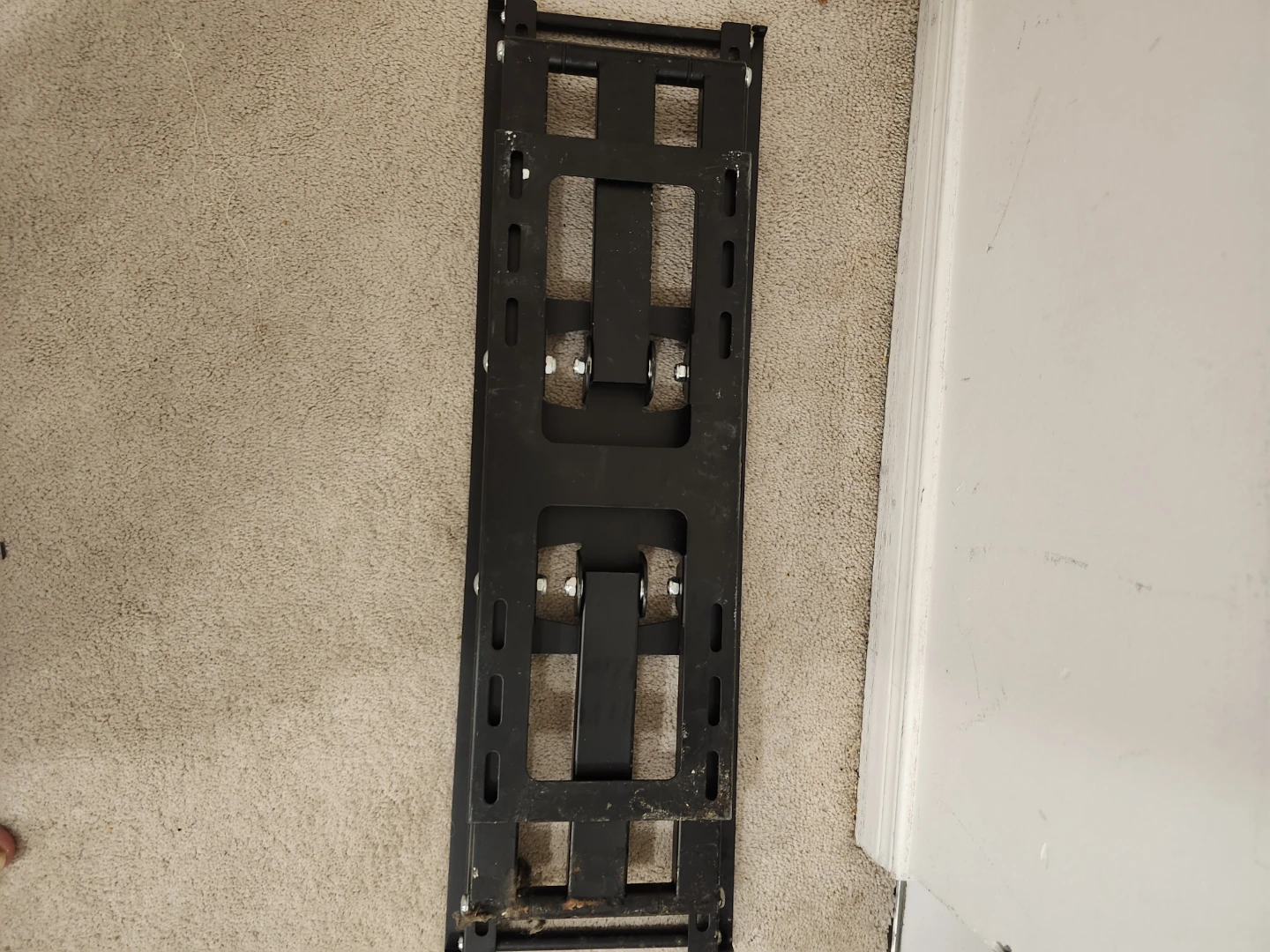 Black Metal TV Wall Mount Bracket