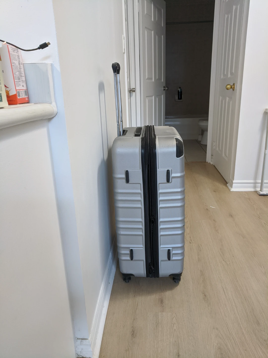 Silver Hardside Spinner Luggage - photo 2