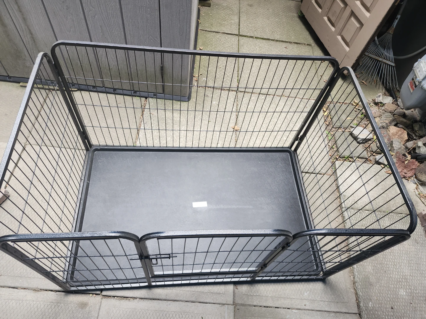 Pet Playpen / Cage with Tray 4 x 2.5 x  2.5 ft high LIKE NEW - photo 3