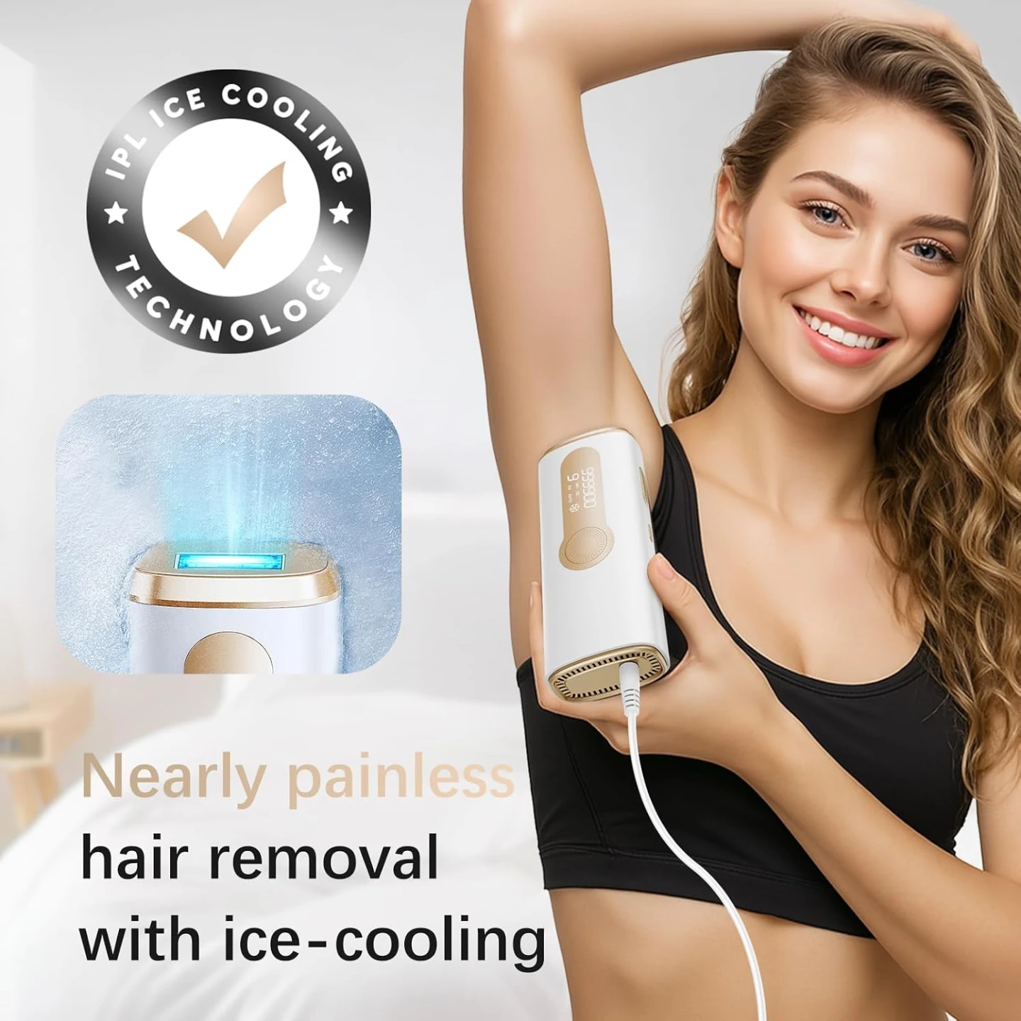 NEW IPL Laser Hair Removal Device for light/medium skin tones - photo 3