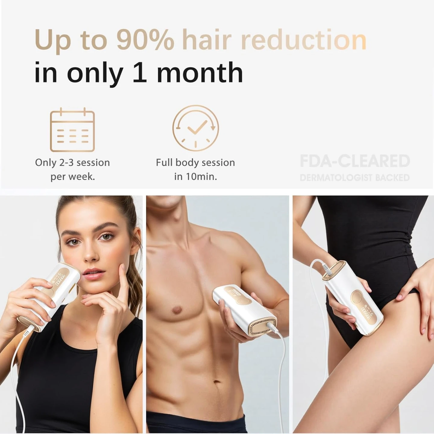 NEW IPL Laser Hair Removal Device for light/medium skin tones - photo 5