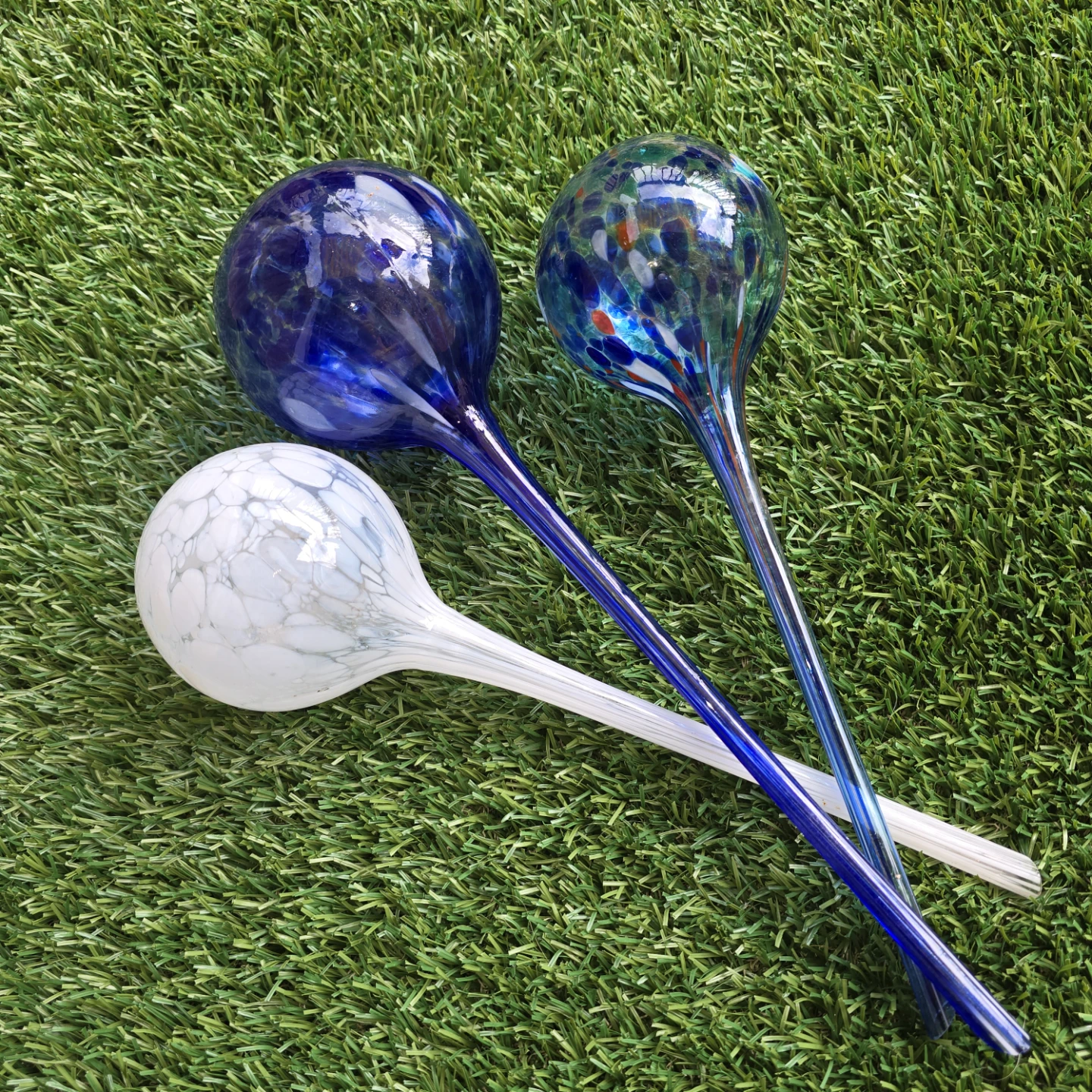 Glass Plant Watering Globes - Set of 6 - photo 2