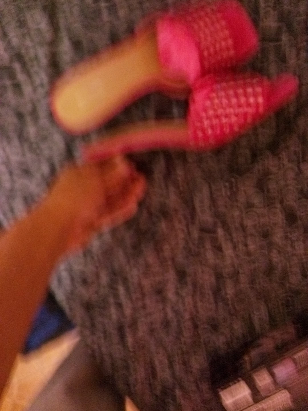 Michael Kors Pink Studded Slide Sandals - photo 3