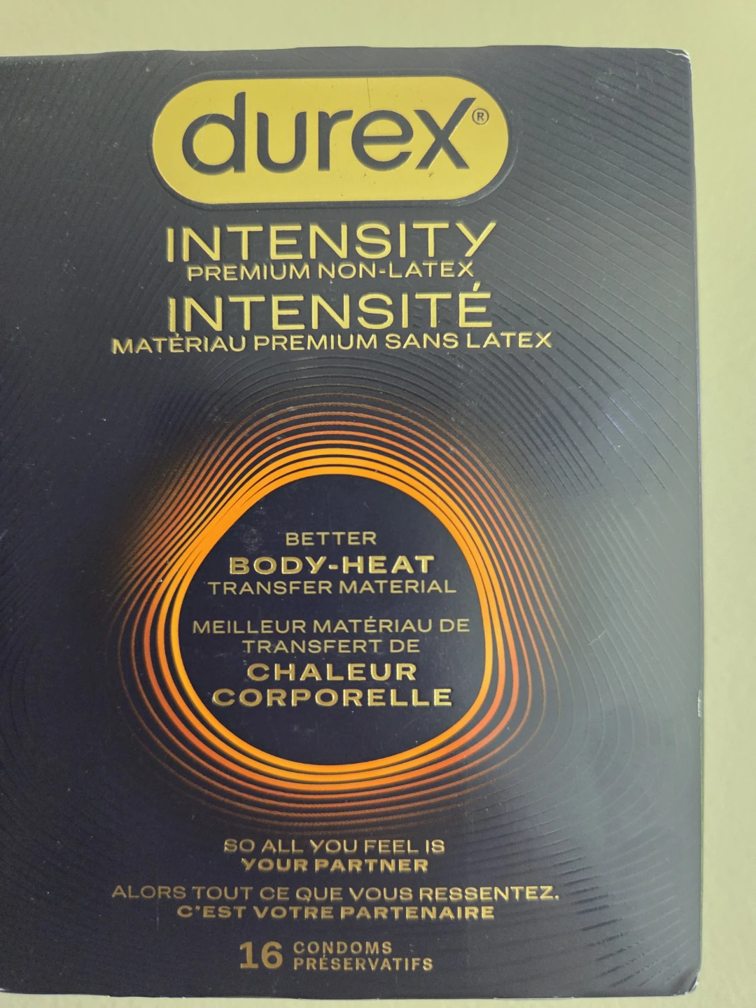 Durex Intensity Premium Non-Latex Condoms - 16 Pack