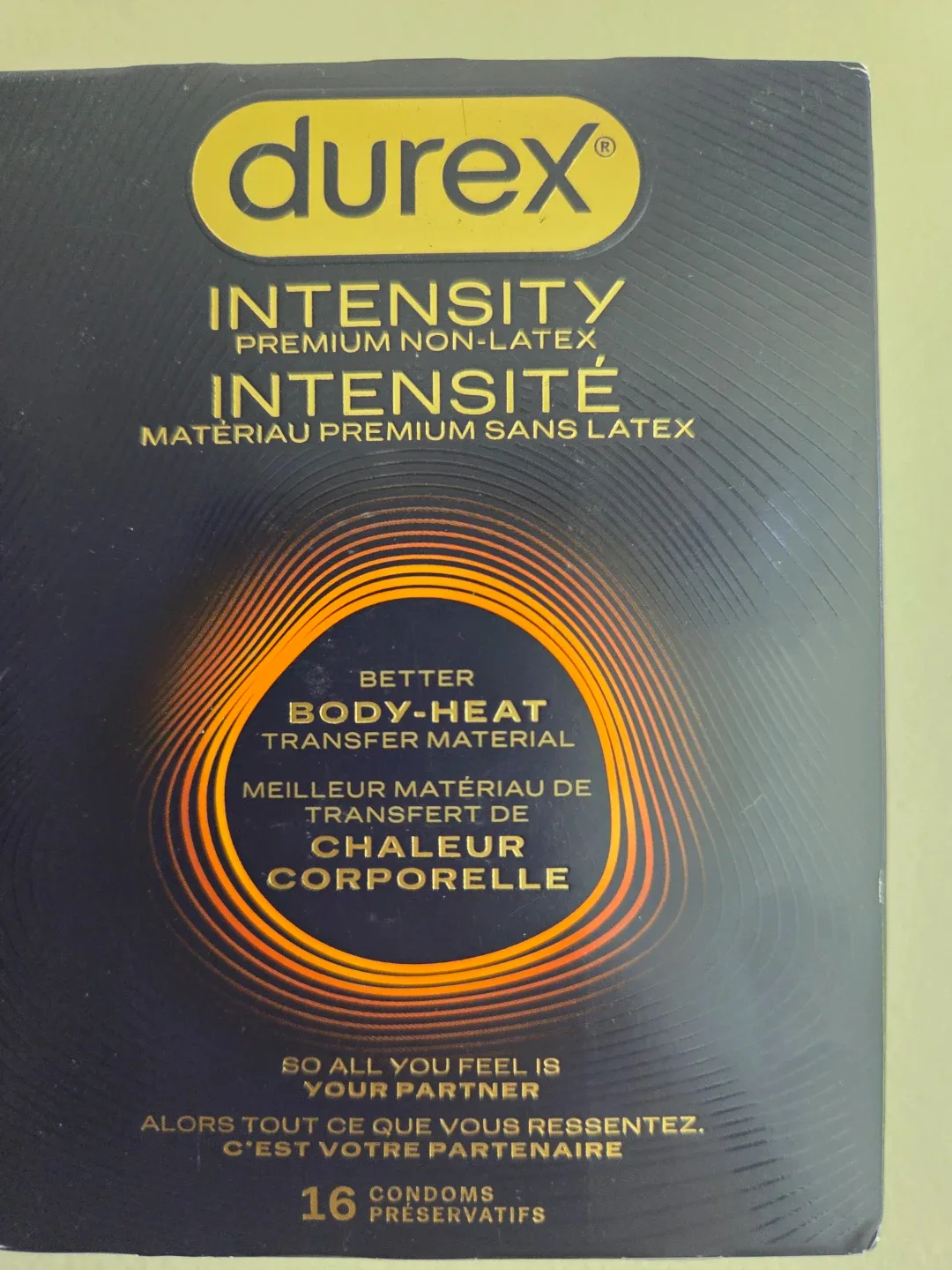 Durex Intensity Premium Non-Latex Condoms - 16 Pack