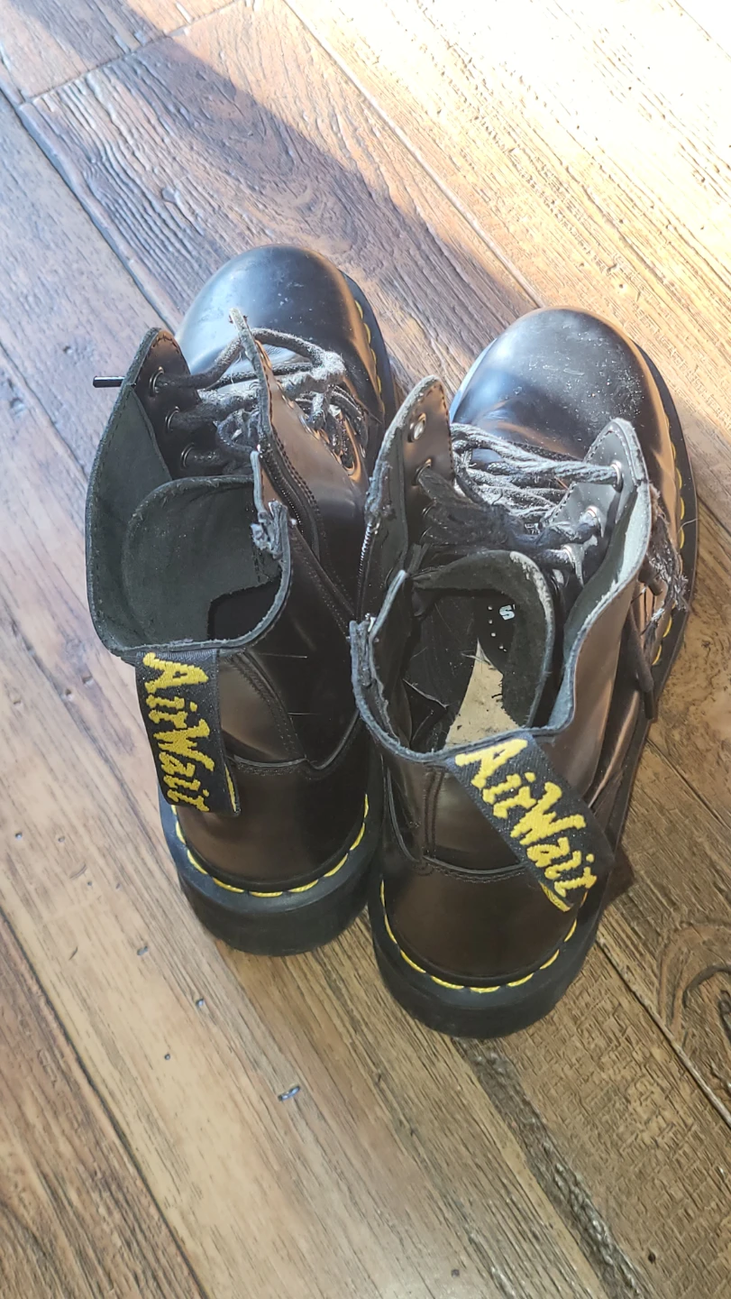 Dr. Martens Black Leather Boots