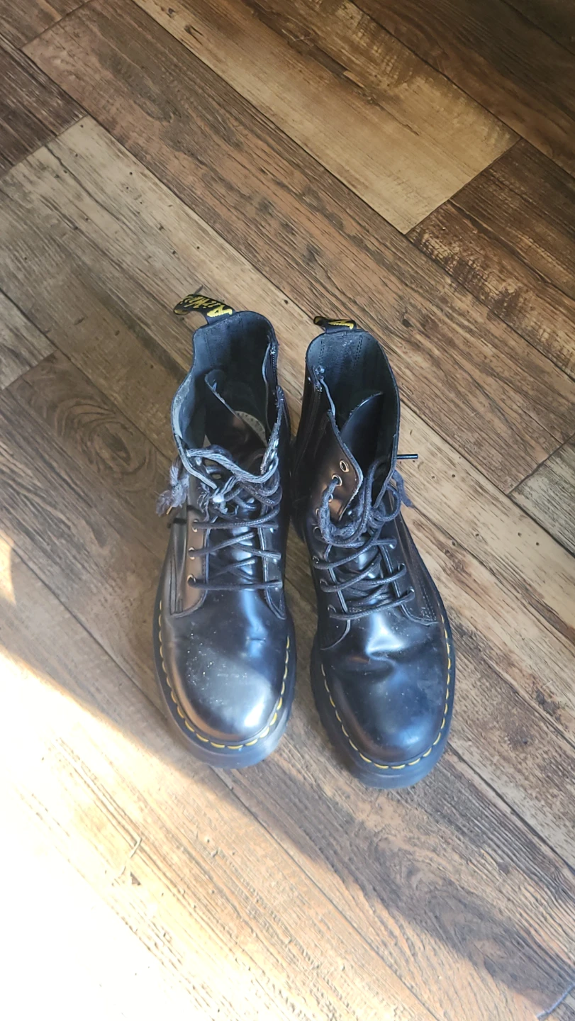 Dr. Martens Black Leather Boots - photo 2