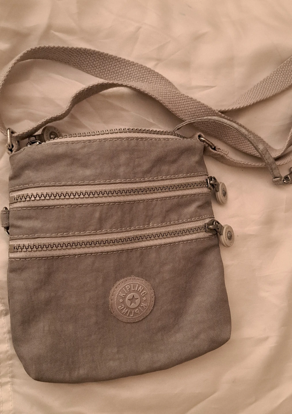 Kipling Crossbody Bag - Grey