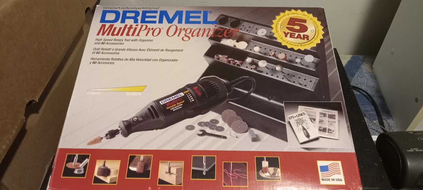 Dremel MultiPro Organizer Rotary Tool with 60 Accessories