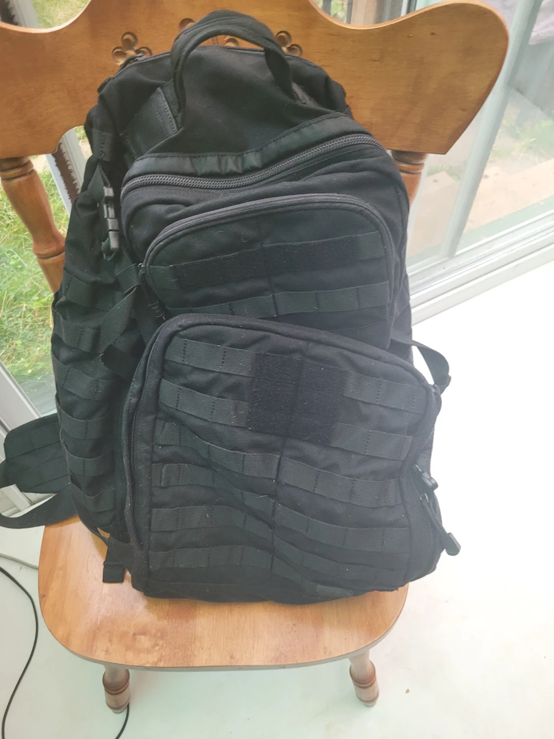 Black 5.11 Tactical Backpack