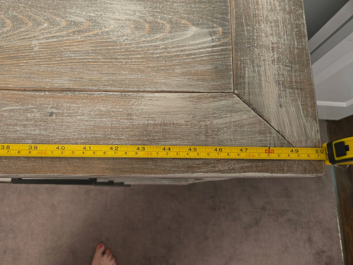 Distressed Wood 8-Drawer Dresser - photo 2