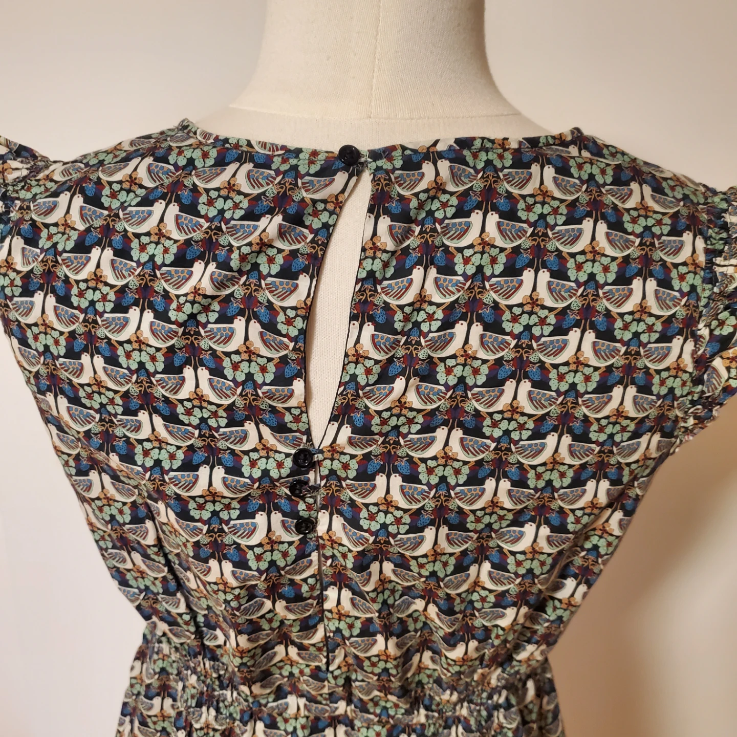 Bird Print Dress - photo 3