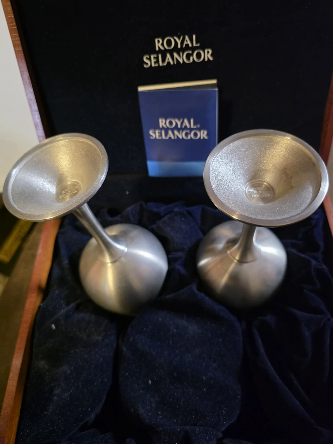 Royal Selangor Pewter Wine Goblets Set of 2 - photo 4