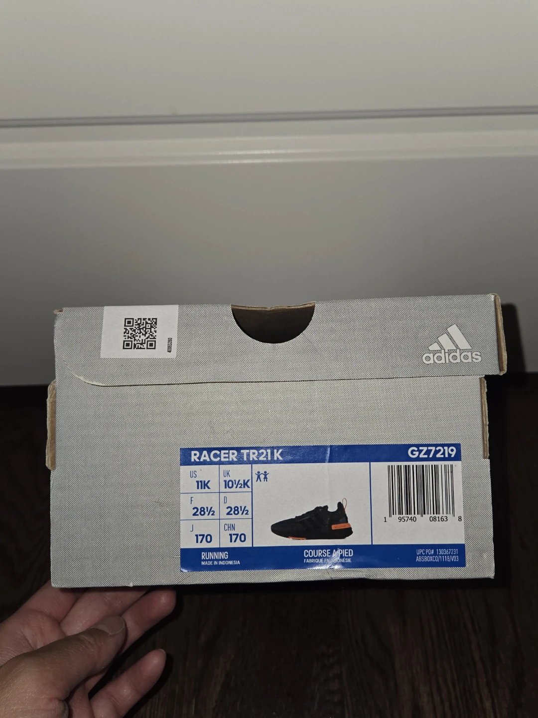 Toddler Kids  Adidas Racer TR21 K Shoes Size 11US - photo 4