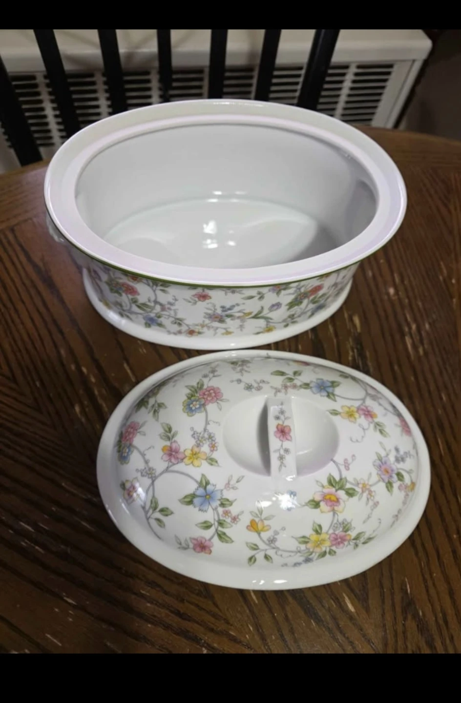 Corona by Andrea Cookware Floral Casserole Dish with Lid - photo 2