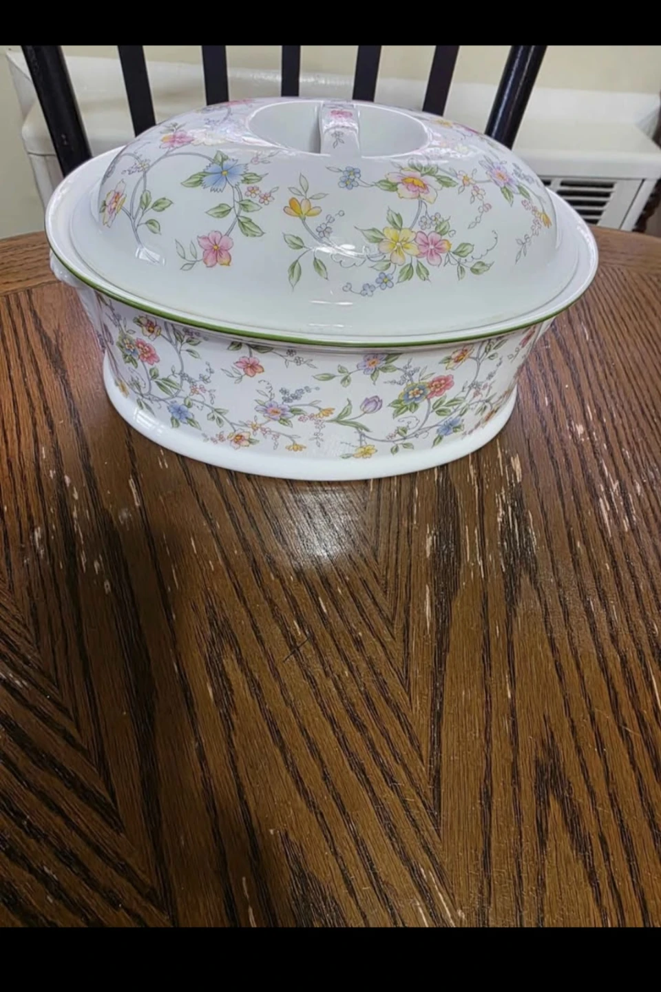 Corona by Andrea Cookware Floral Casserole Dish with Lid - photo 3
