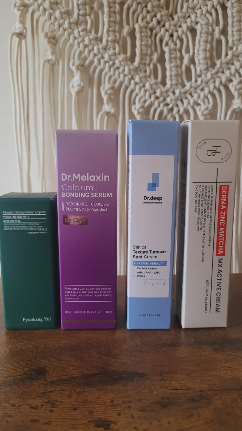 Korean Skincare Bundle – 4 Brand New Full-Size Products