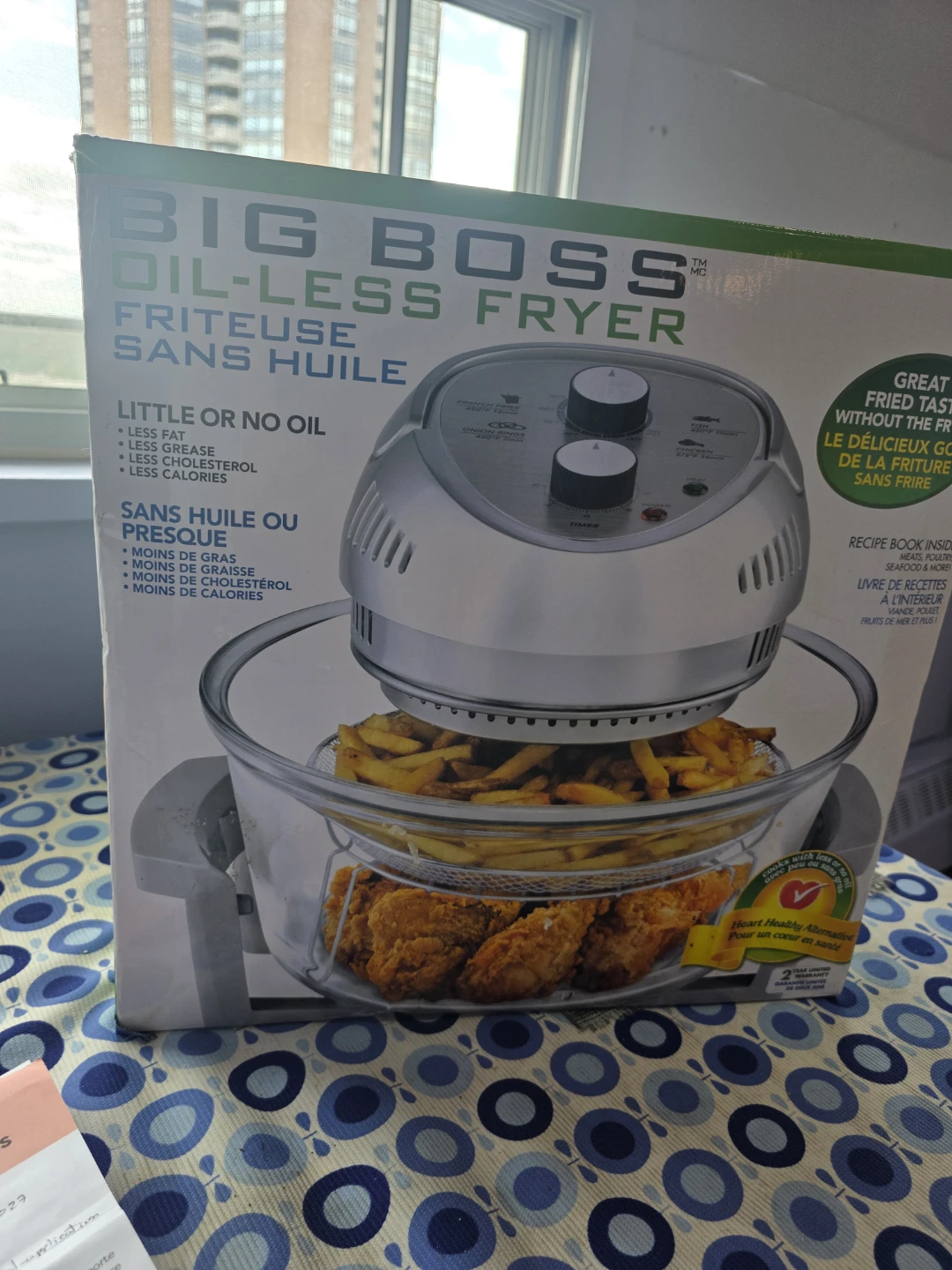 Big Boss Oil-Less Fryer