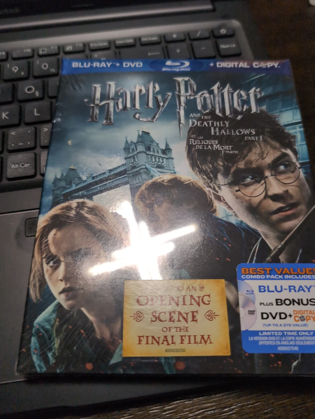 Harry Potter and the Deathly Hallows Part 1 Blu-ray + DVD
