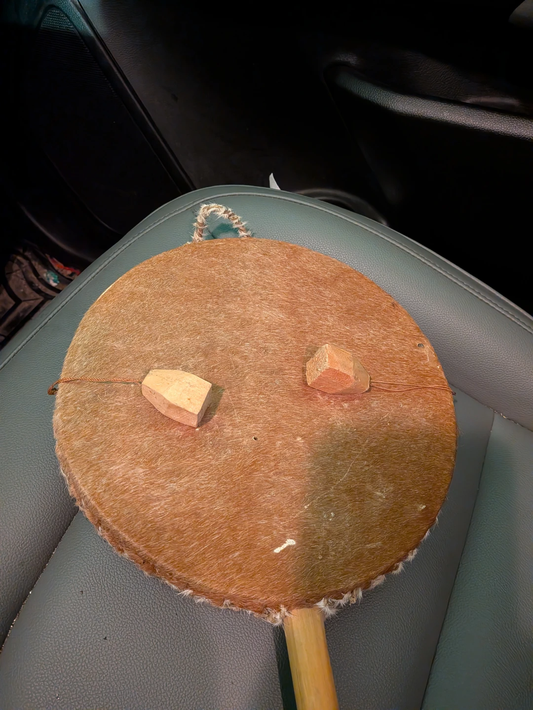 Handheld Drum with Wooden Handle - photo 3