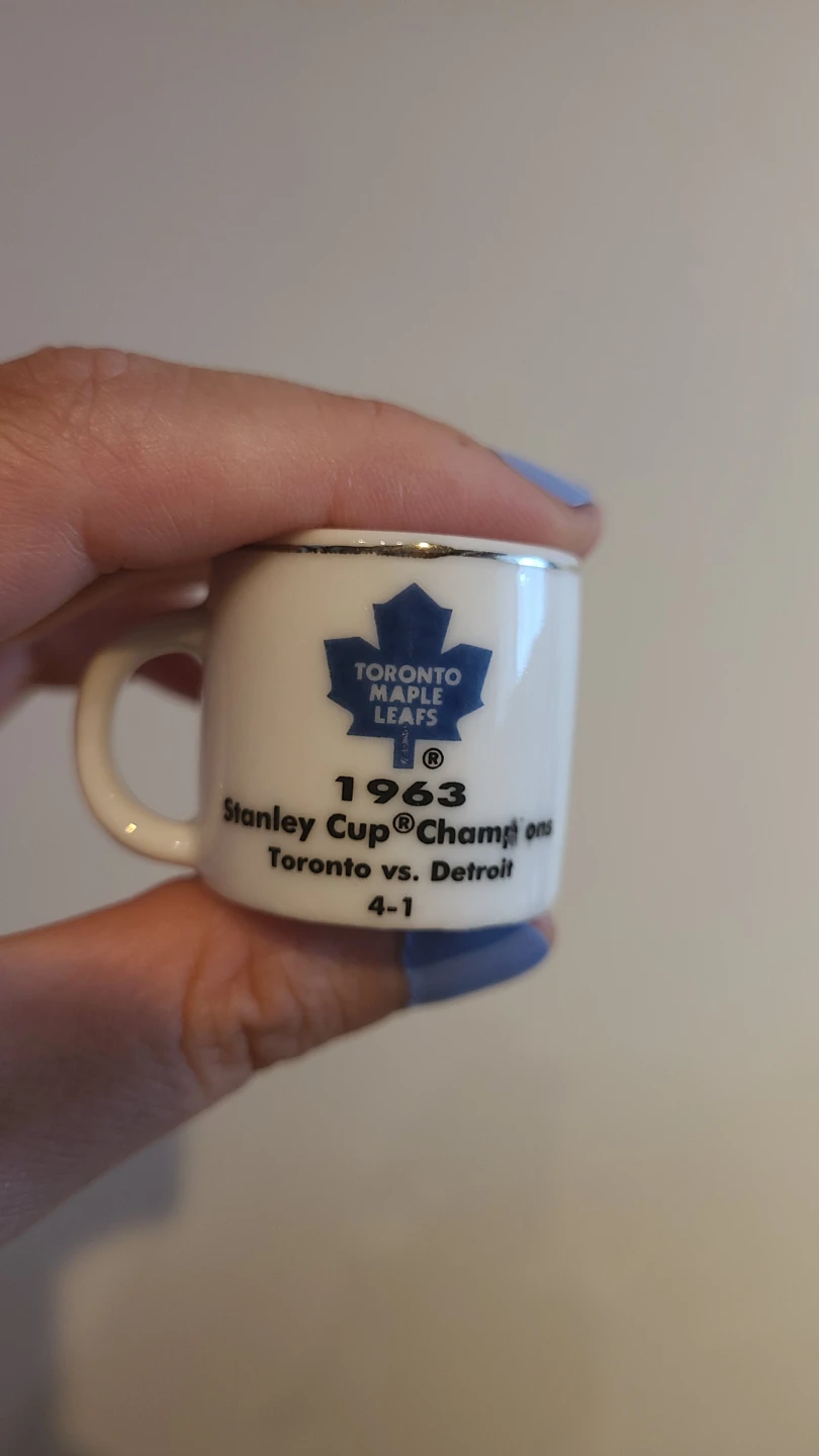 Toronto Maple Leafs 1963 Stanley Cup Champions Mini Mug - photo 3