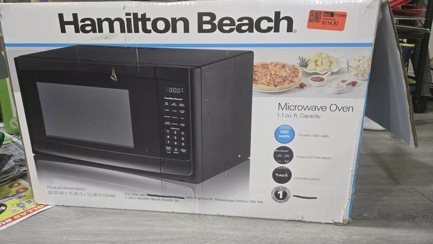 Hamilton Beach 1.1 cu. ft. Microwave Oven - photo 5