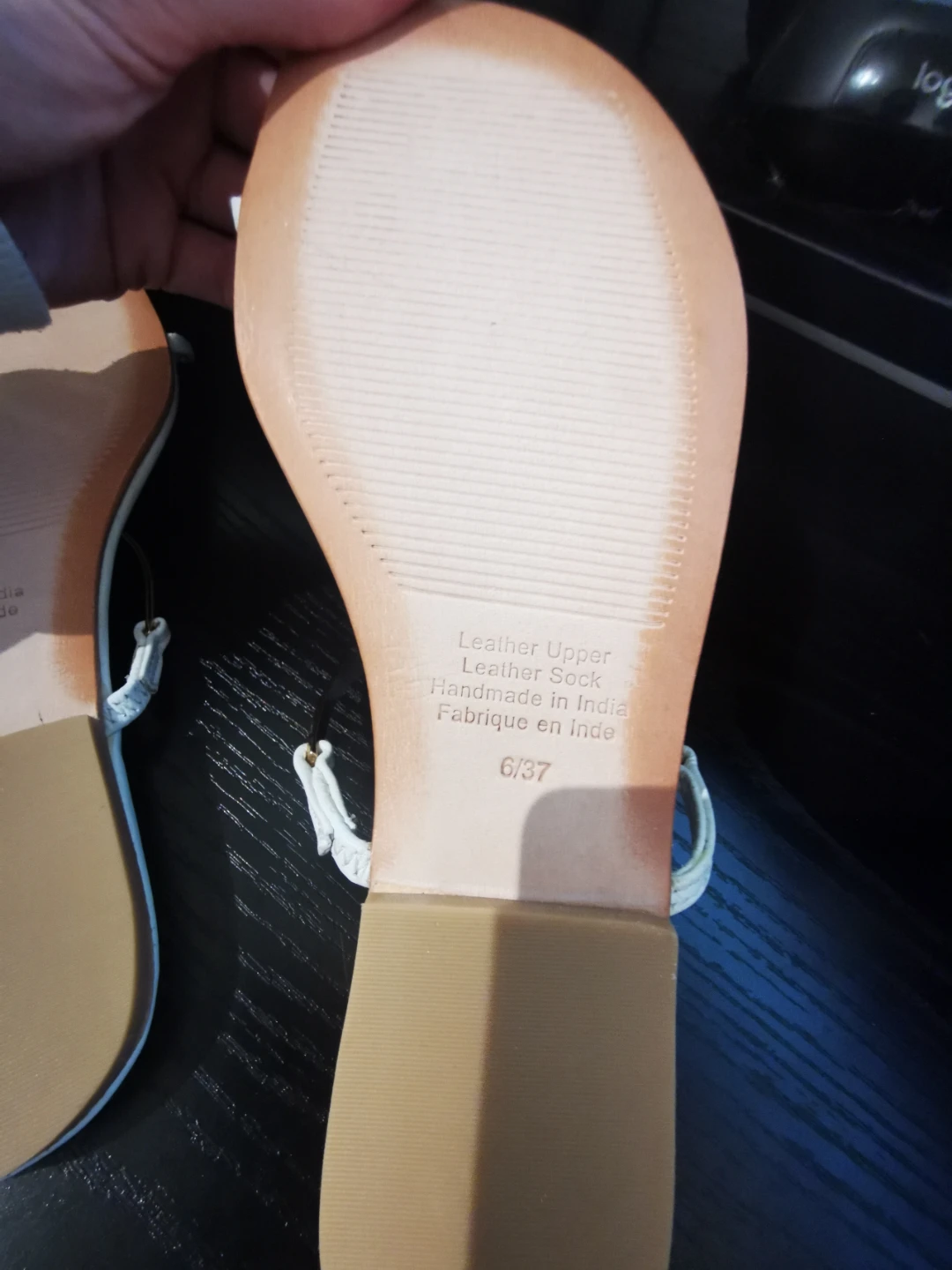Jeffrey Campbell White Leather Sandals Size 6 - photo 4