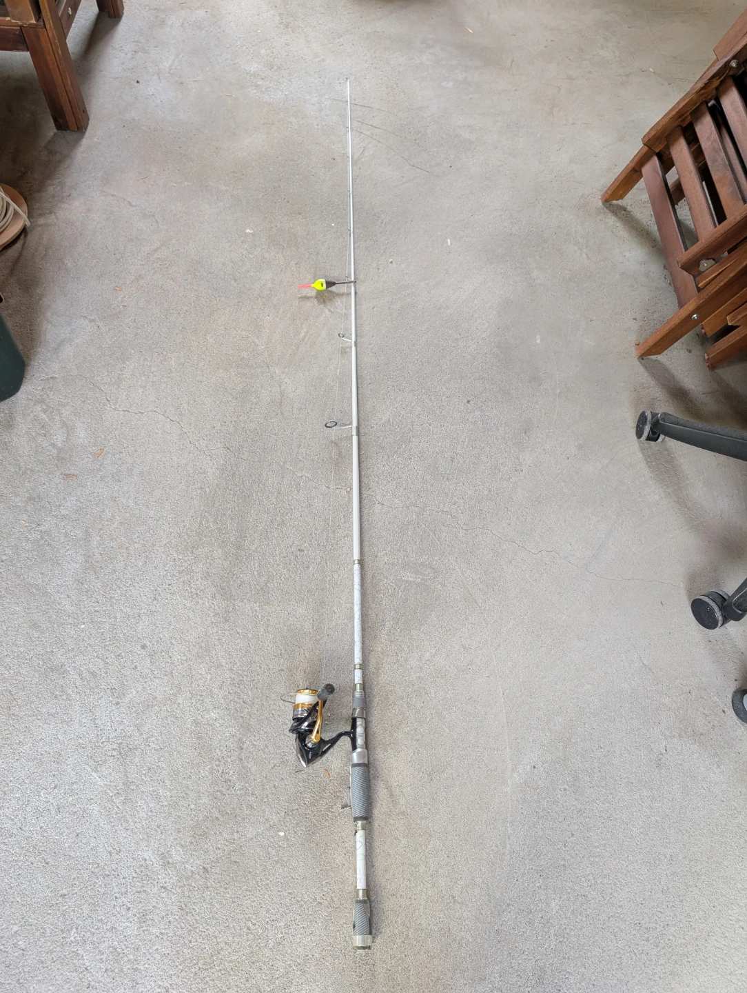 Fishing Rod and Reel Combo with Bobber