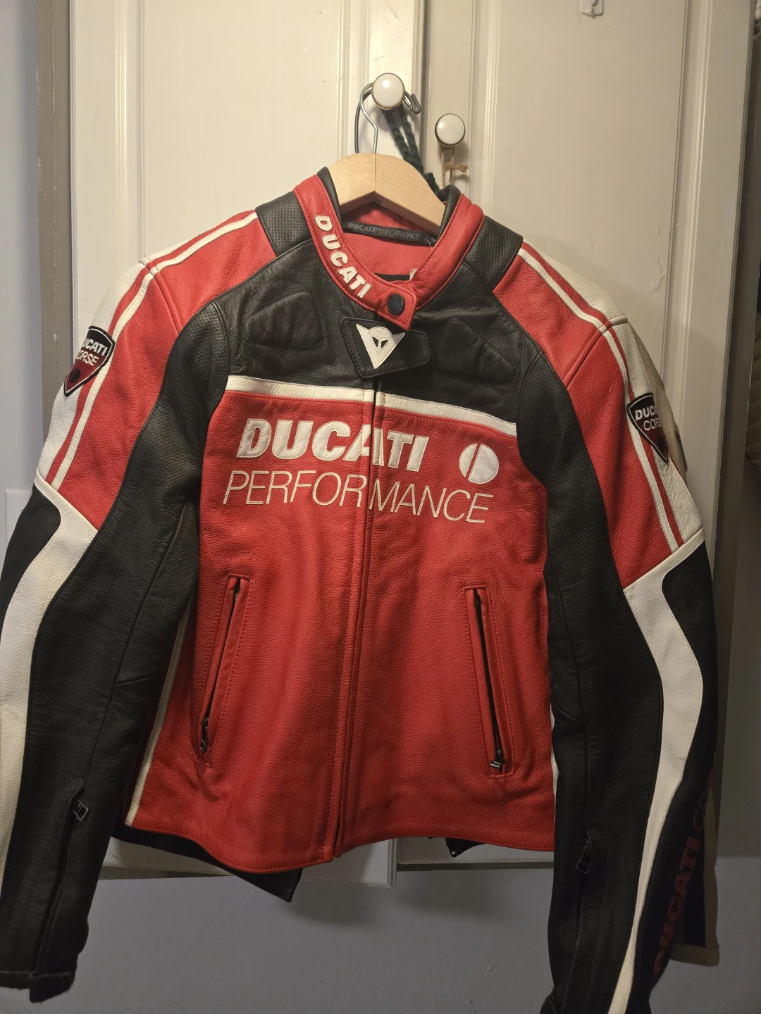 Ducati Performance Leather Motorcycle Jacket