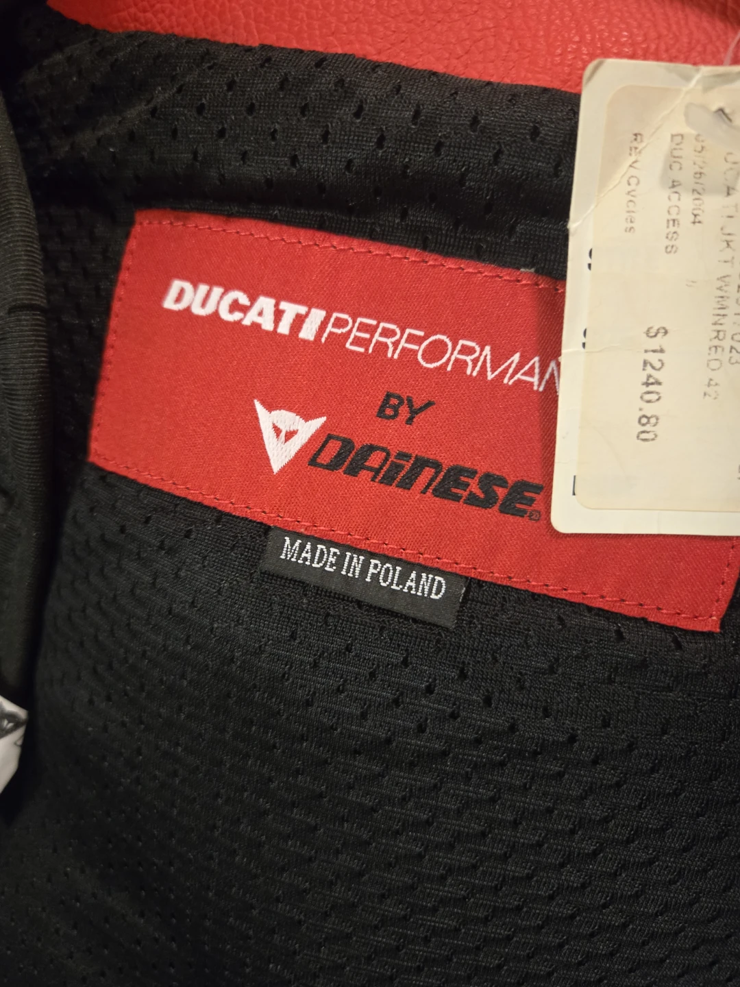Ducati Performance Leather Motorcycle Jacket - photo 5
