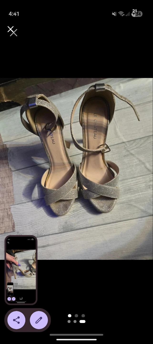 Le Château Glitter Heels - photo 3