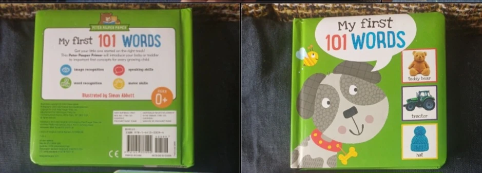 FREE: My First 101 Words Board Book