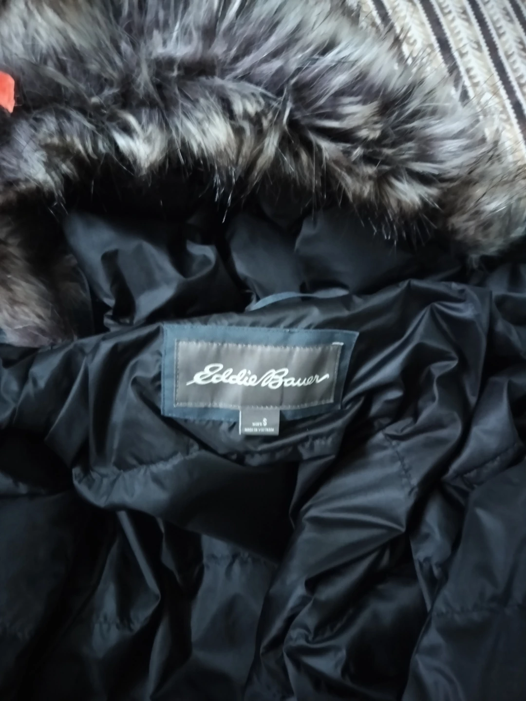 Eddie Bauer Parka Jacket with Fur Hood