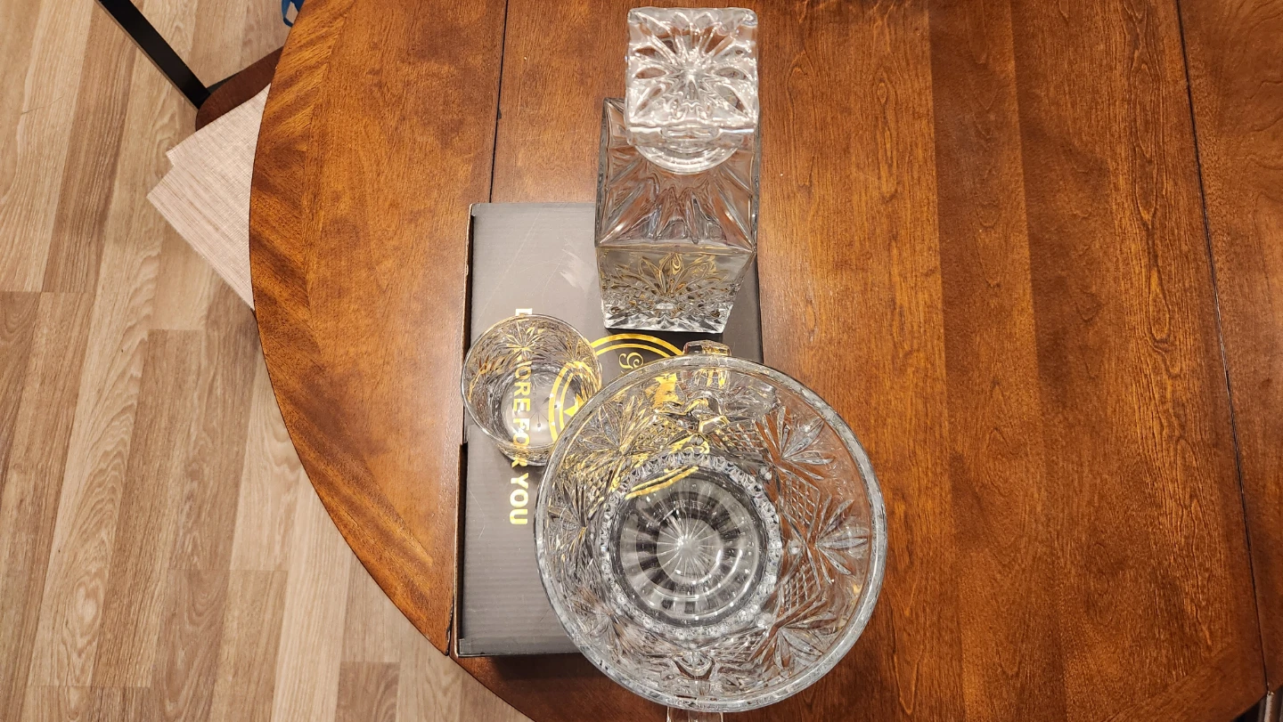 Crystal Wisky and Scotch set - photo 3
