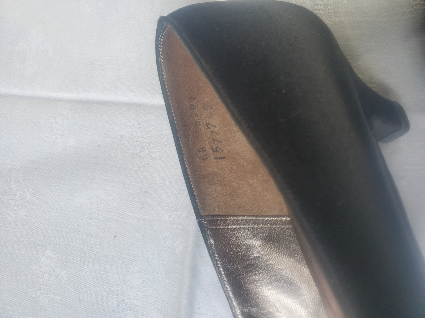 Delman Vintage Black Satin Pumps - photo 5
