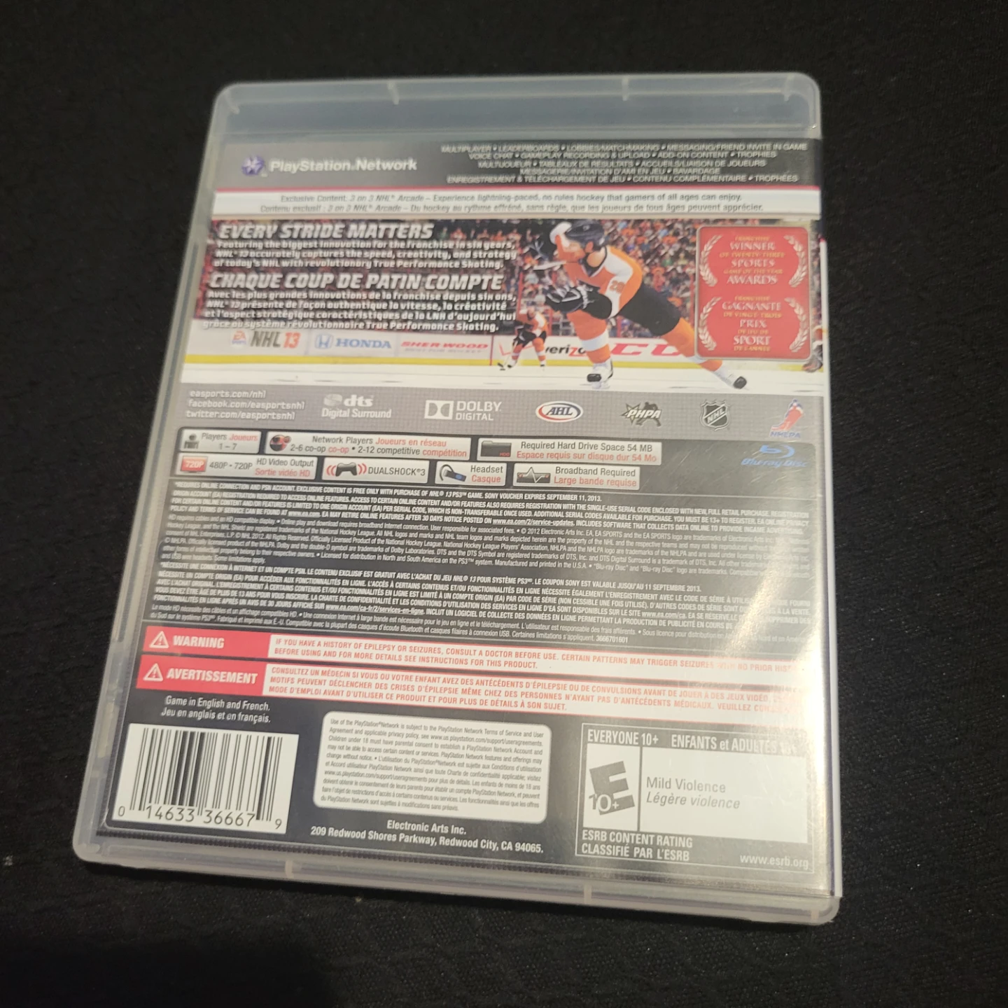 NHL 13 PlayStation 3 Video Game - photo 2
