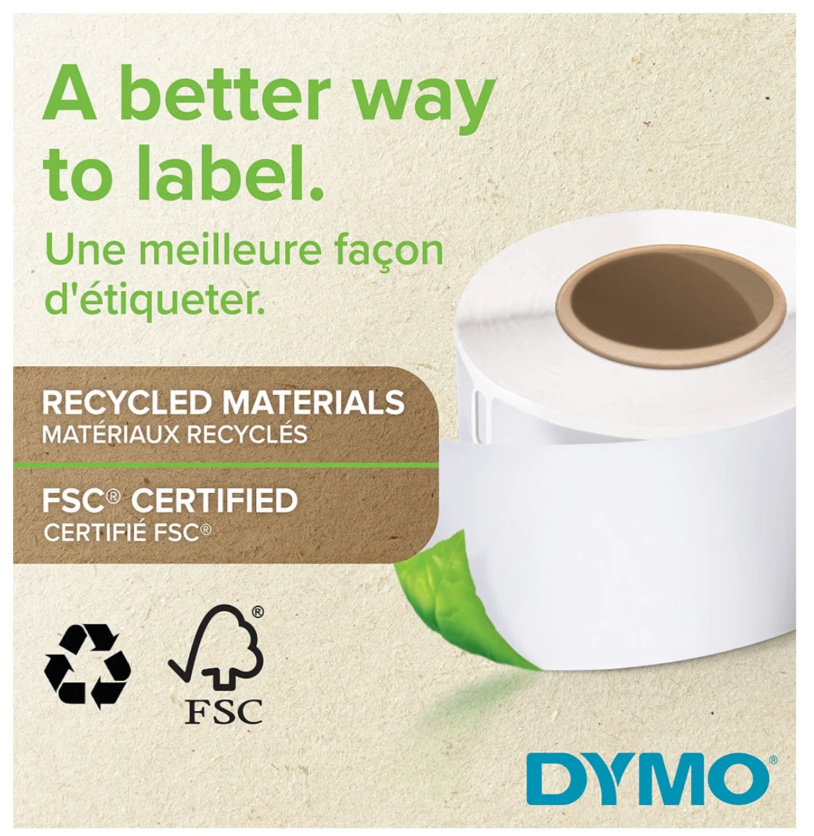 DYMO Multipurpose Labels 5 x 500 Labels - photo 5