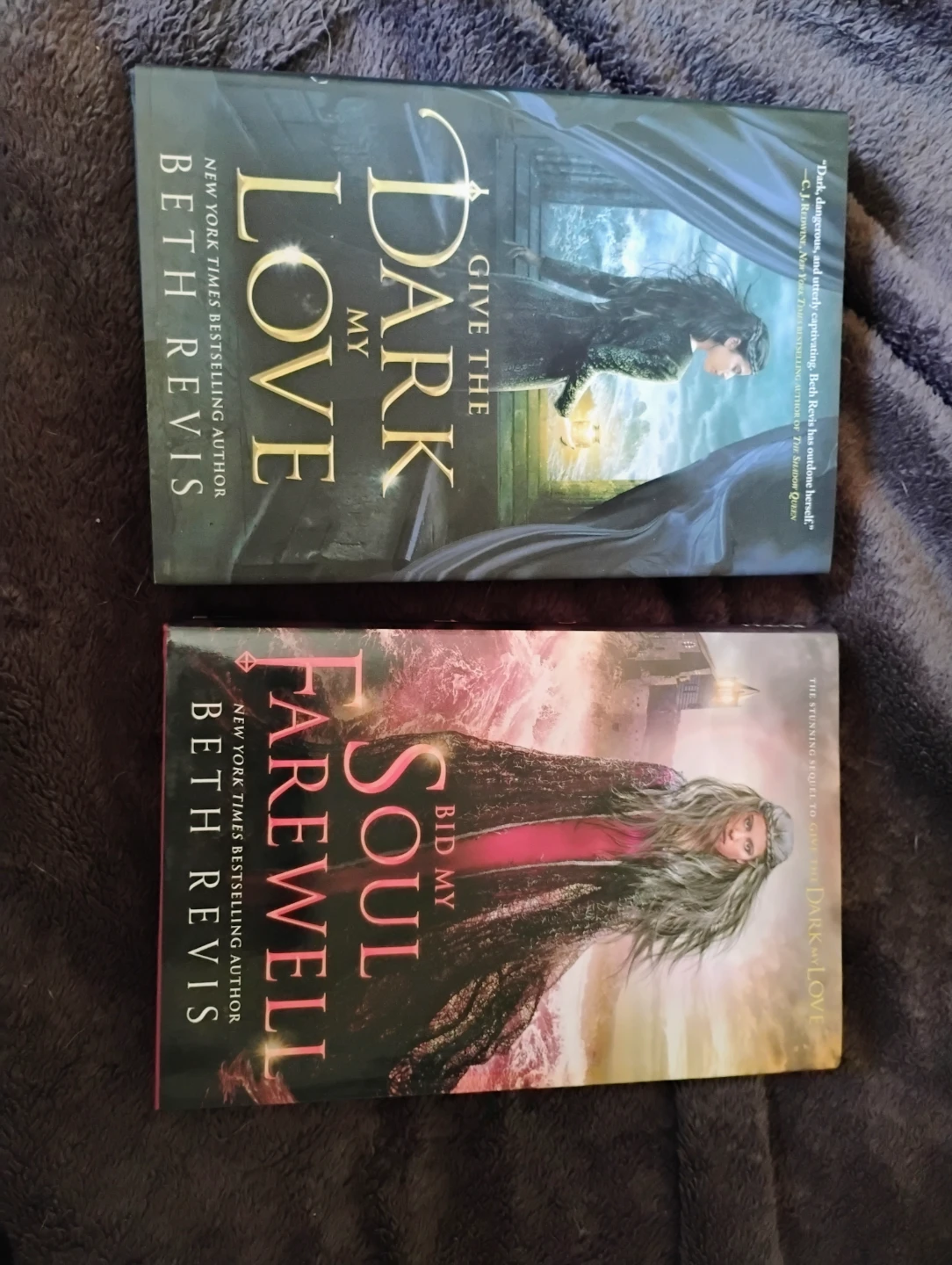 Give the Dark My Love & Bid My Soul Farewell Books by Beth Revis