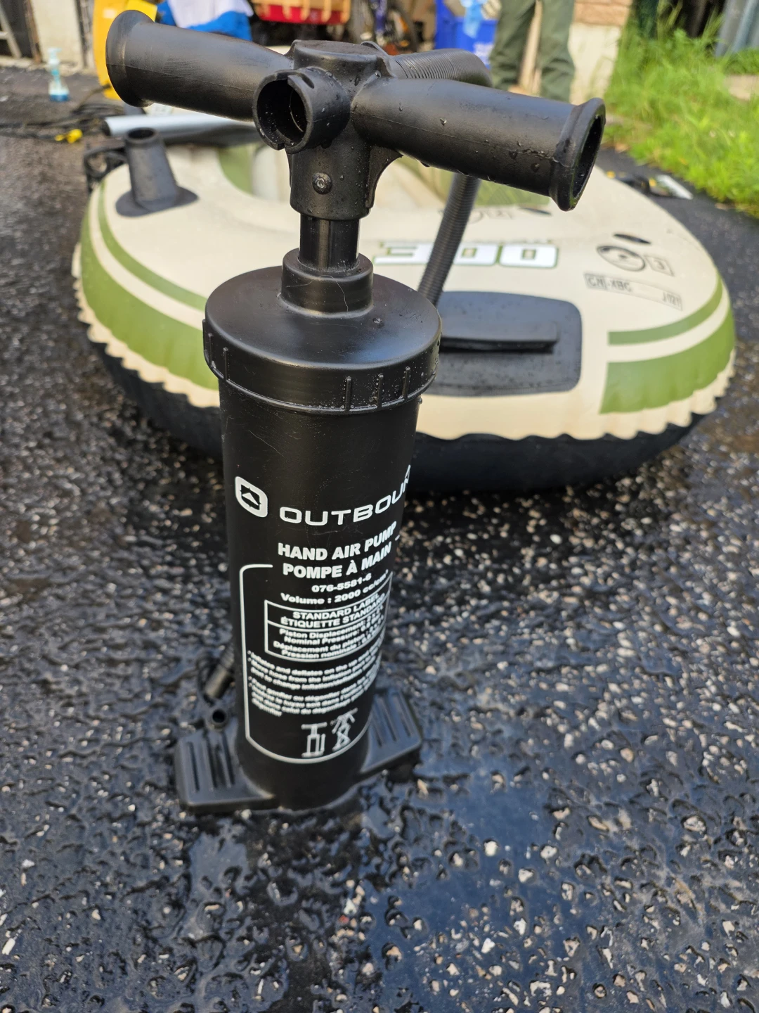 Inflatable Raft Set with Pump and Oars - photo 4