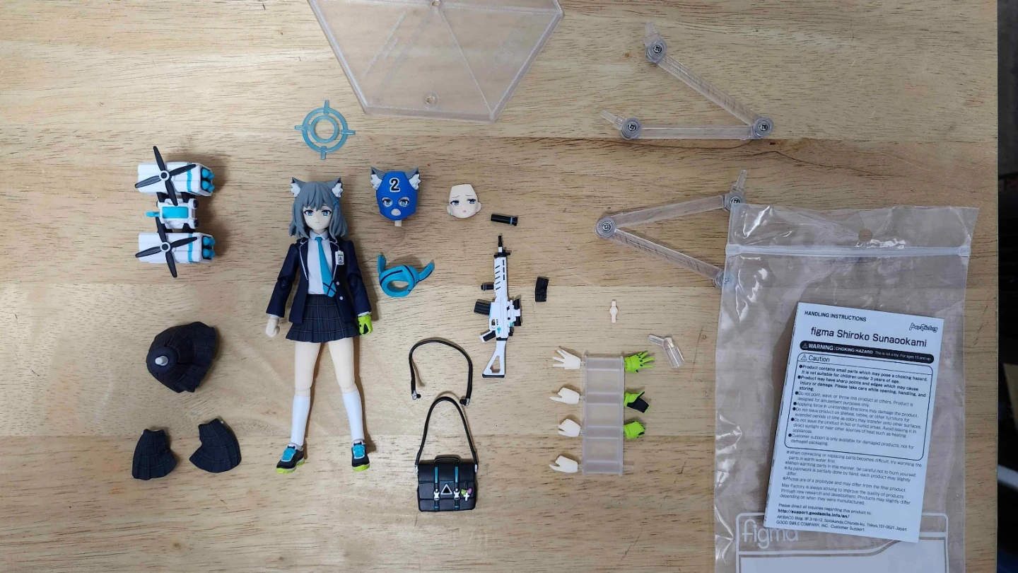 Figma #567 Shiroko Blue Archive Goodsmile - photo 3