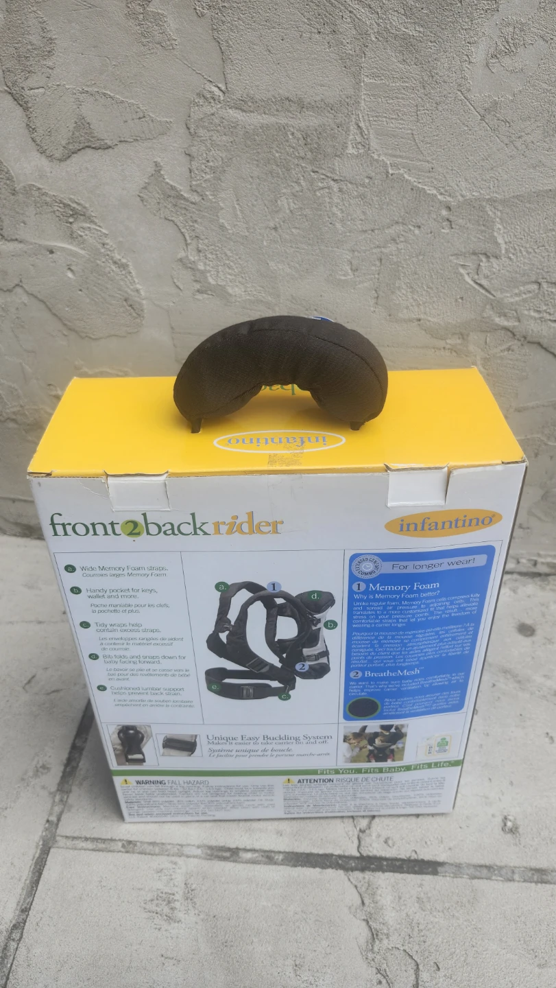 Infantino Front 2 Back Rider Baby Carrier - photo 3