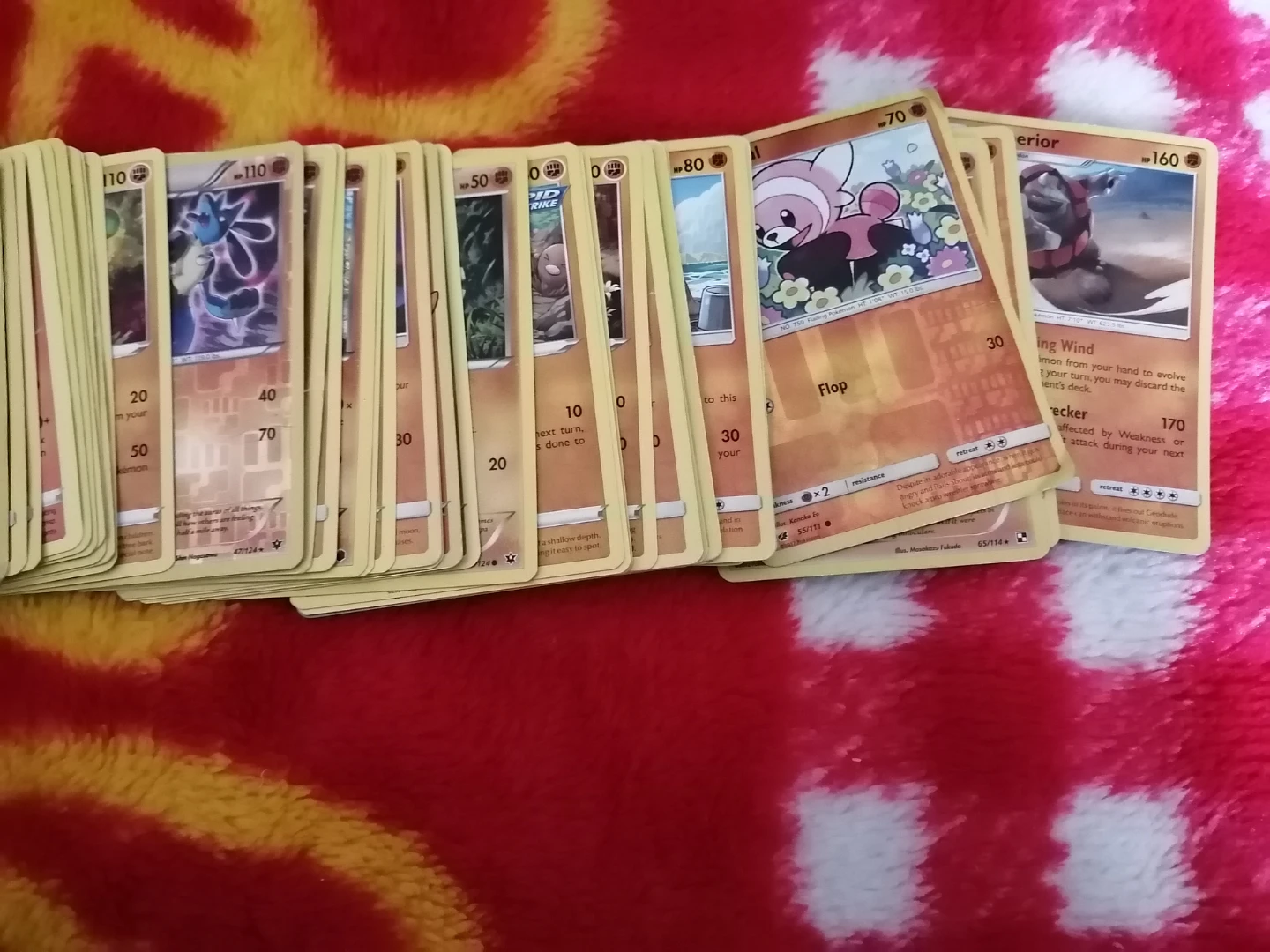 67 2017 or older Pokemon Trading Cards