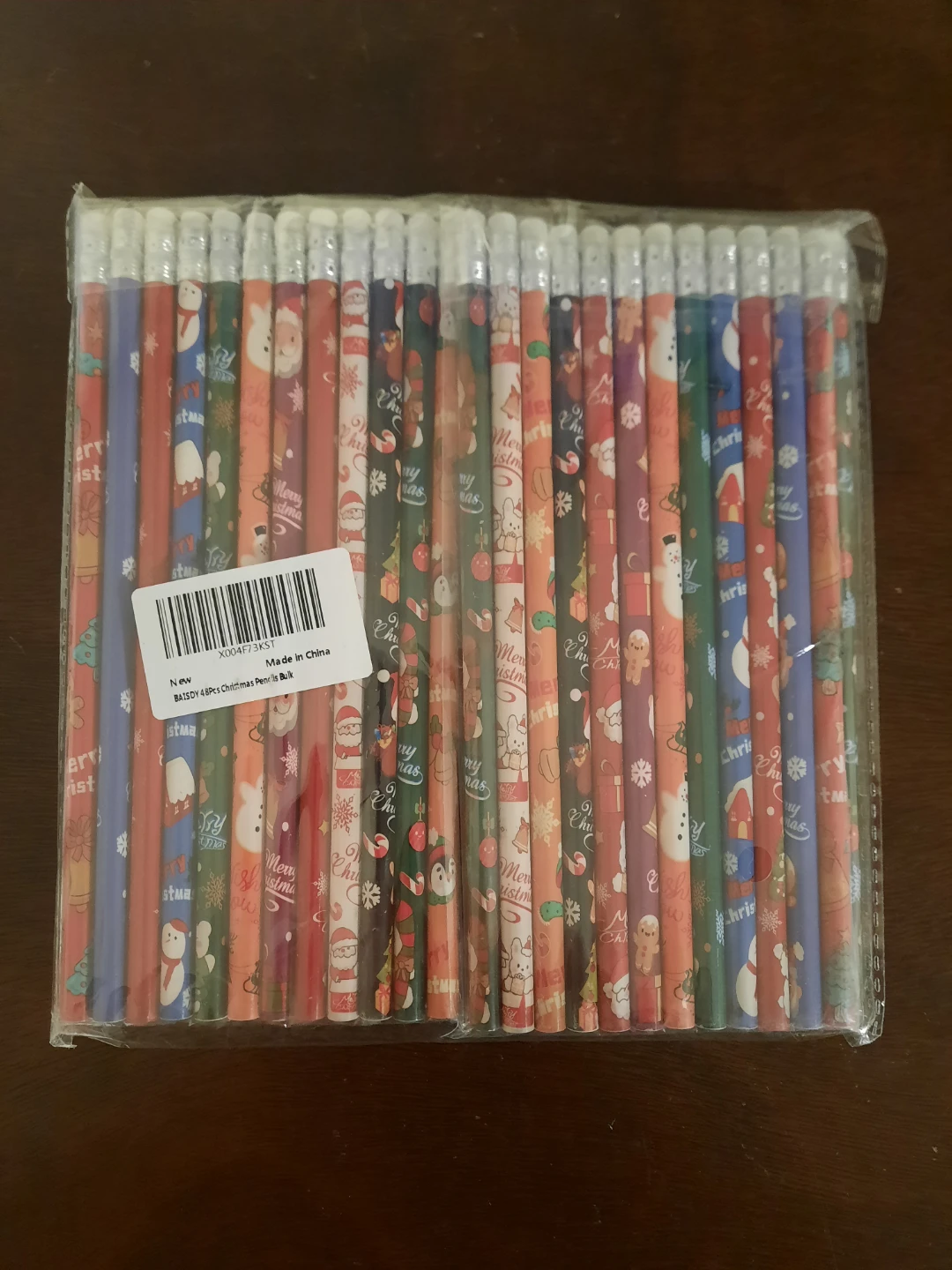 Christmas Pencils Set