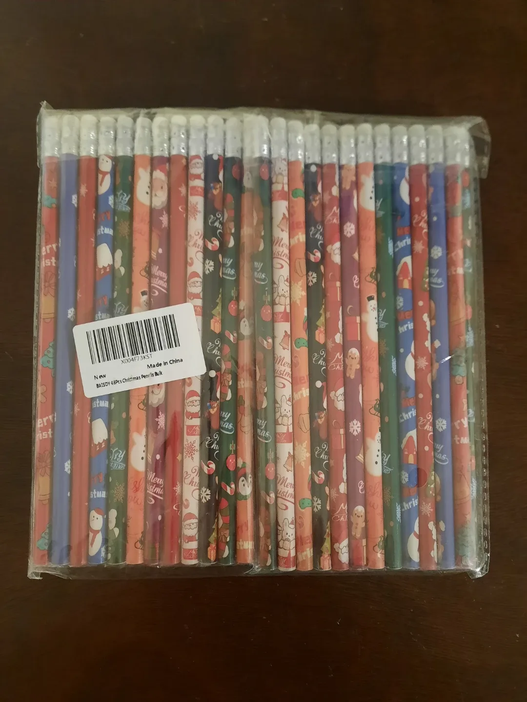 Christmas Pencils Set