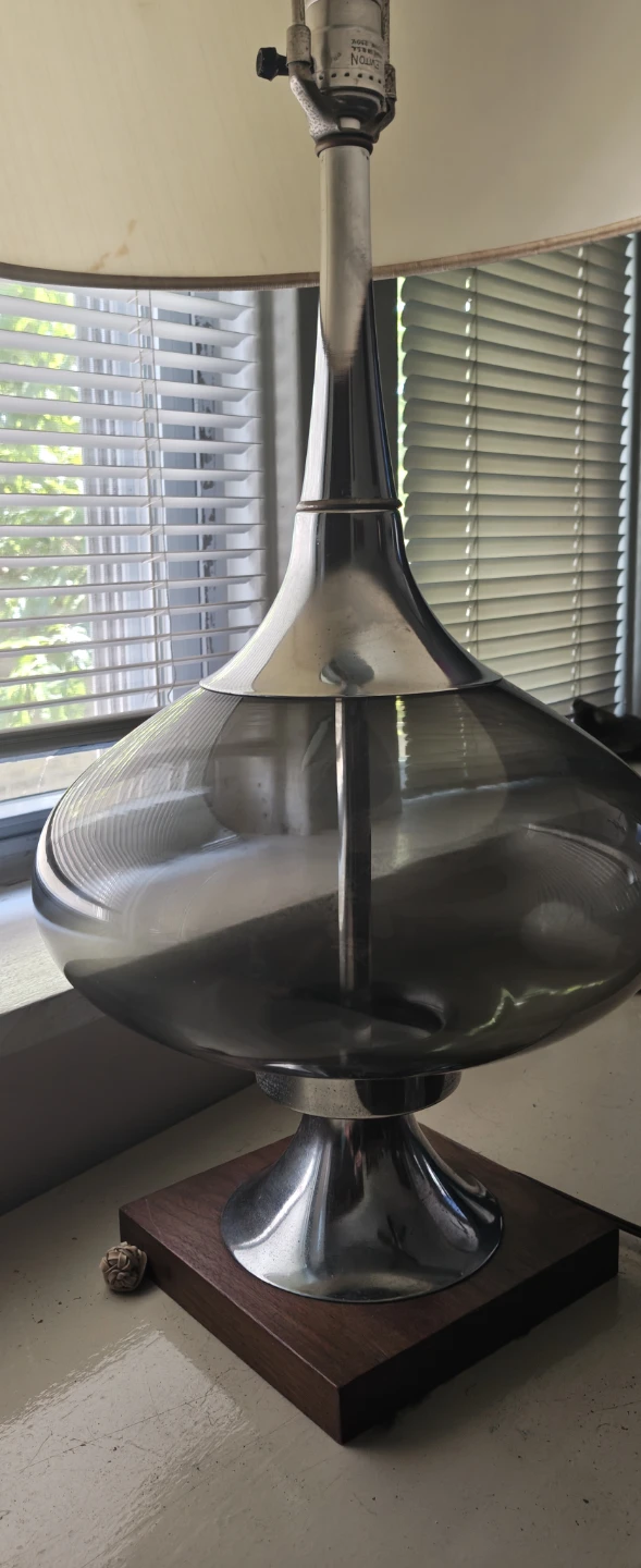 2 Mid-Century Modern Table Lamps - photo 3
