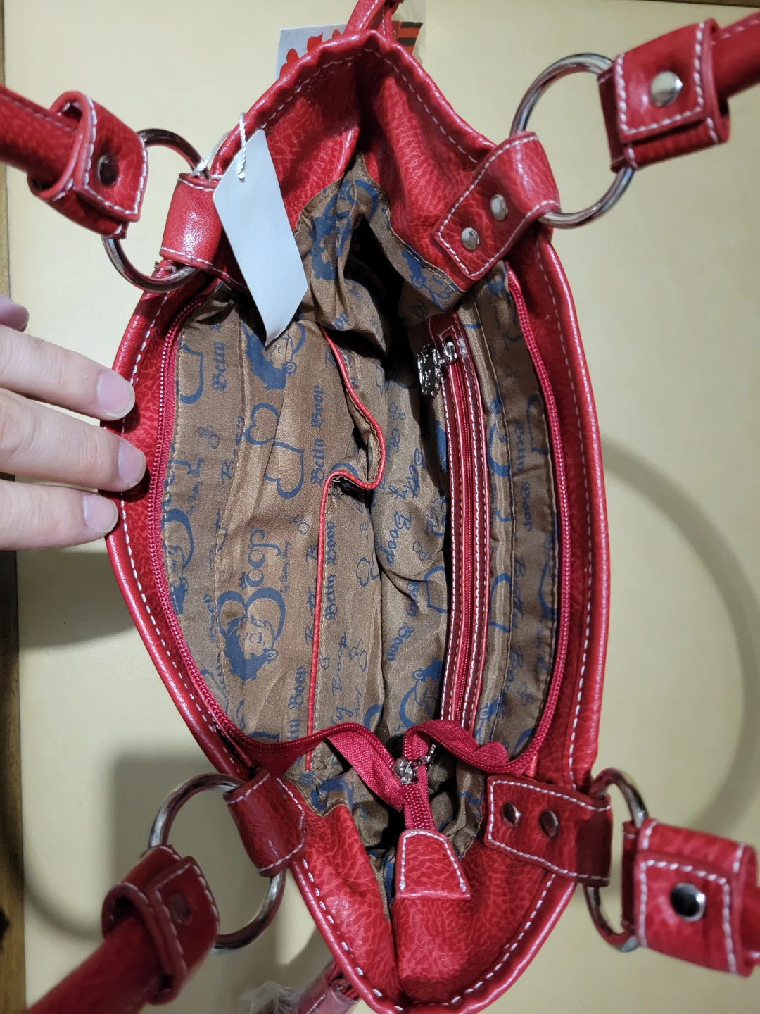 Vintage Betty Boop Handbags - 2 Pcs Y2K Shoulder Bags. - photo 4