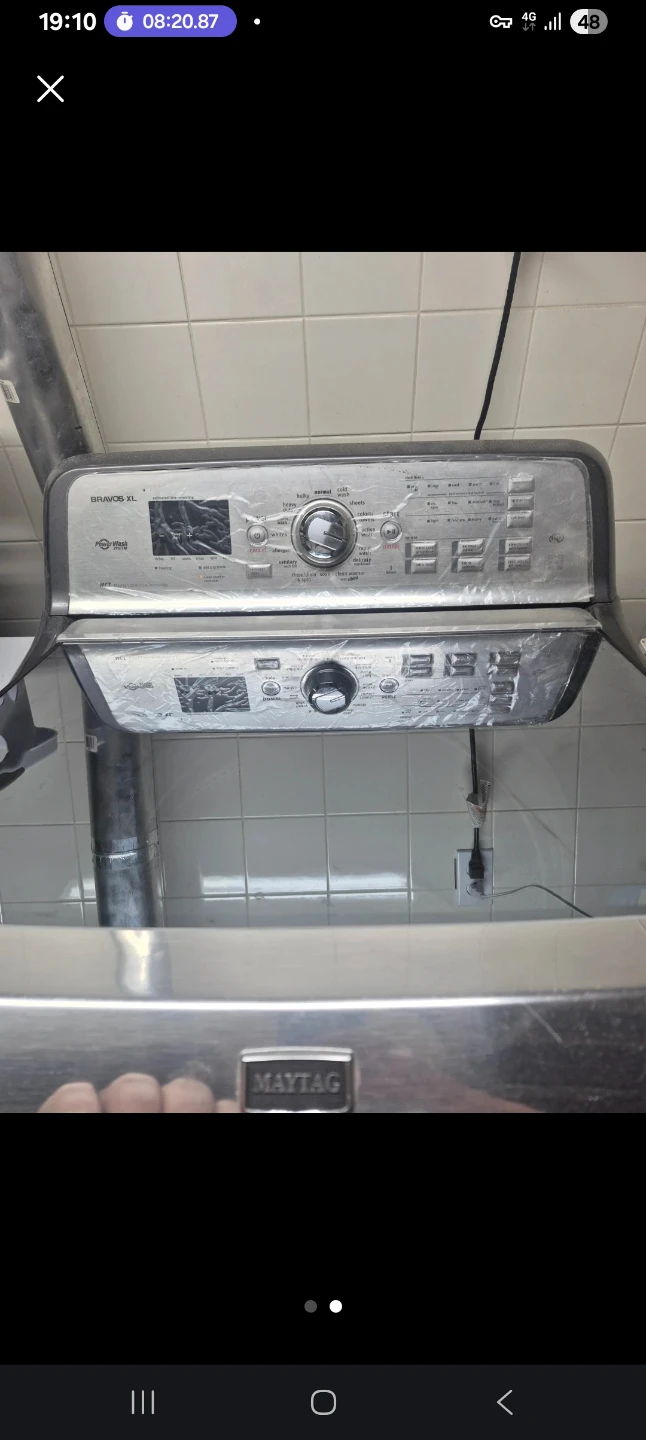 Maytag Bravo XL Washing Machine - For Parts - photo 2