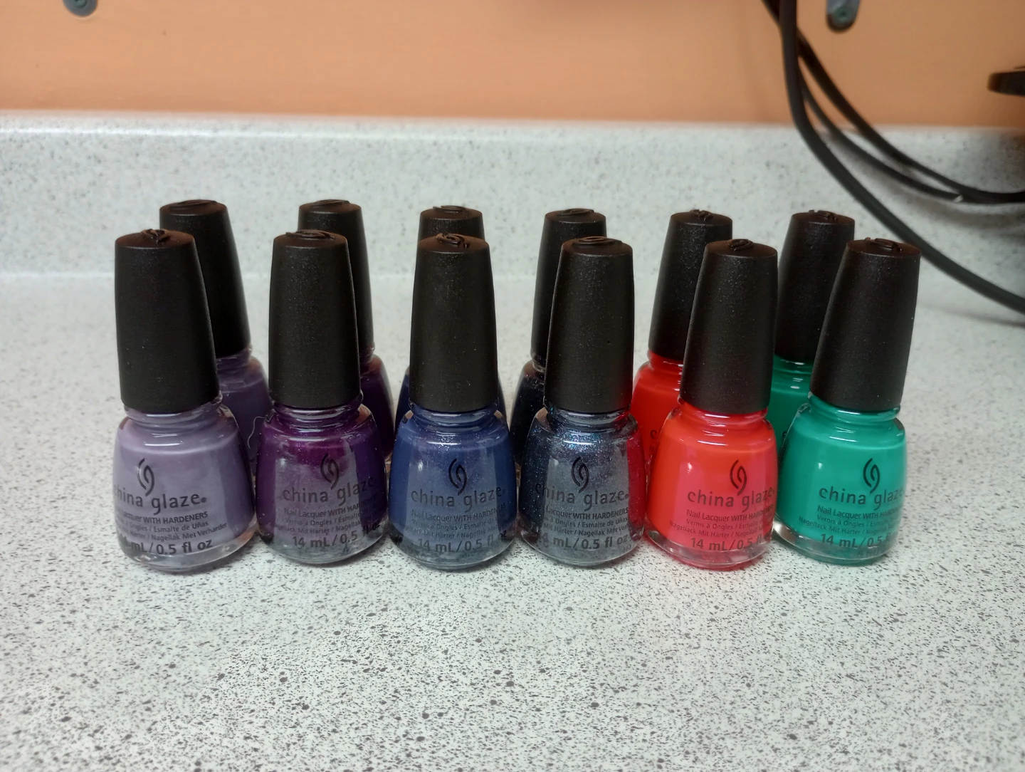 12 NEW China Glaze Nail Polishes