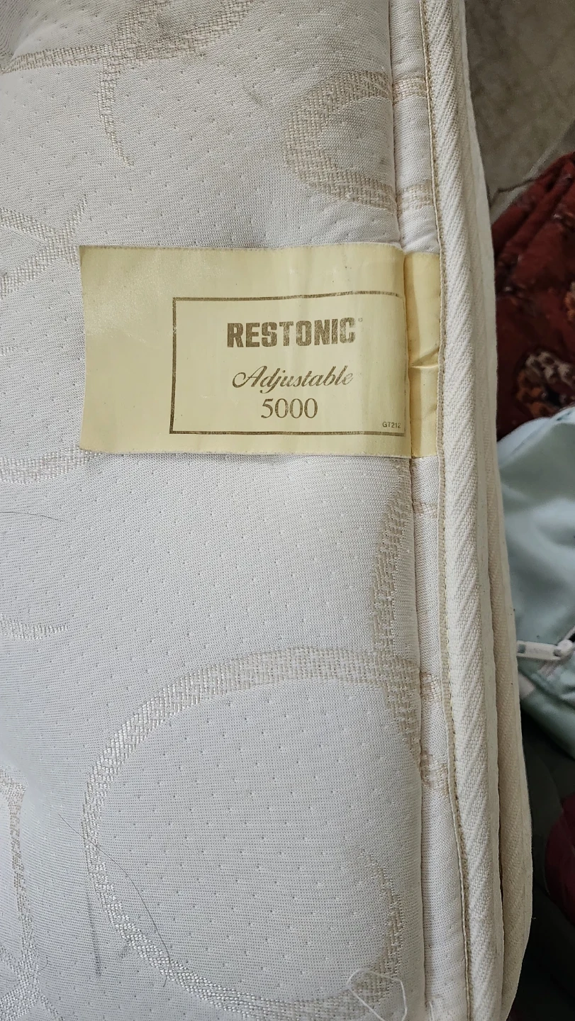 Restonic mattress with spring box